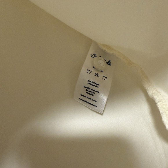 Bad Birdie Cattail Sandstorm Cream Golf Performance Polo Shirt Size Medium - Picture 5 of 8